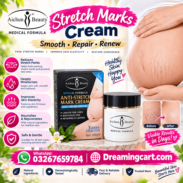 Stretch Marks Cream in Karachi- 03267659784