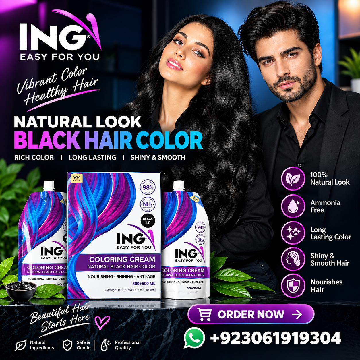 ING Hair Color Cream Online Shopping in Pakistan