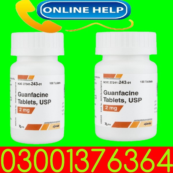 Guanfacine Tablets In Sialkot - 0300-1376364 - Buy Now