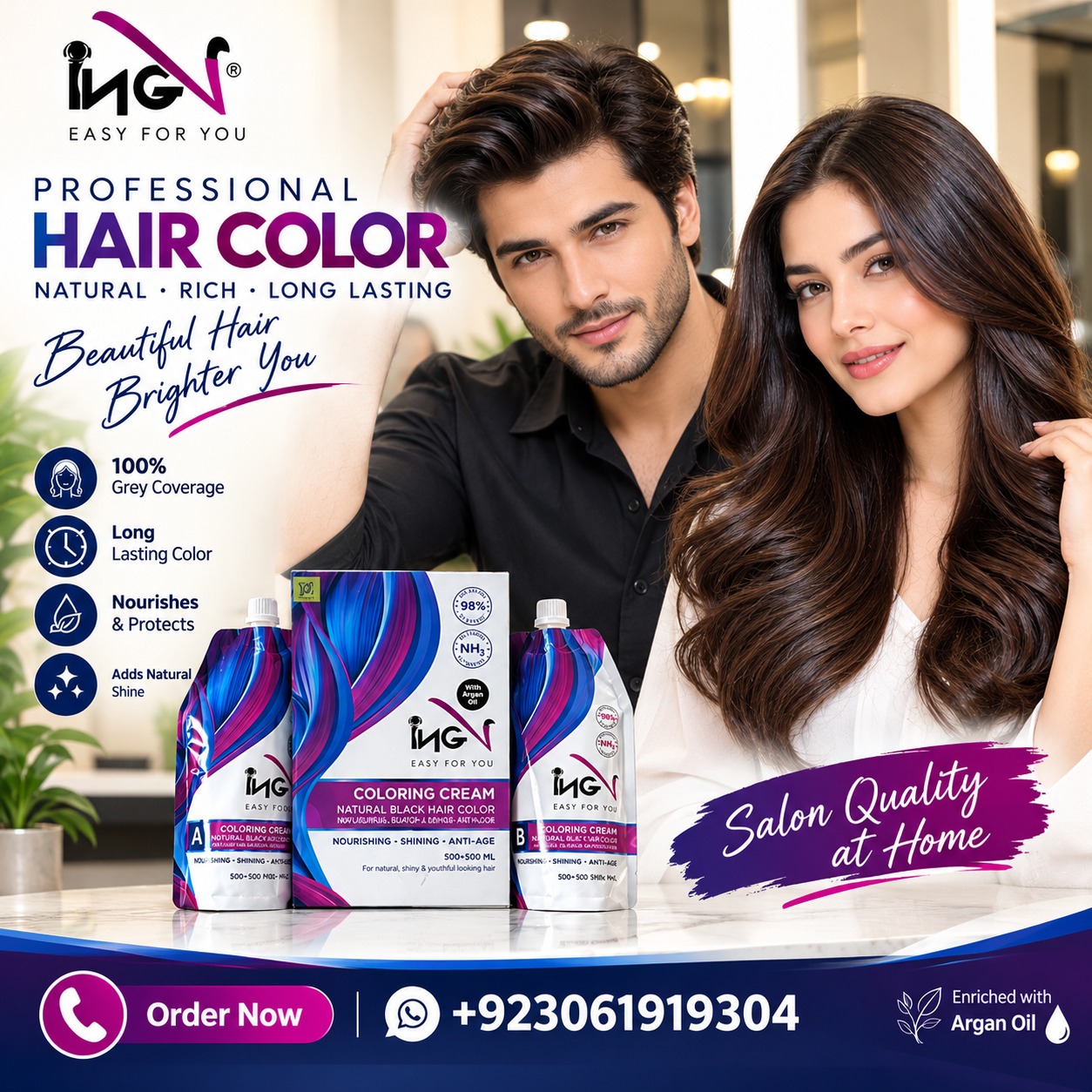 ING Hair Color Cream Online Shopping in Pakistan